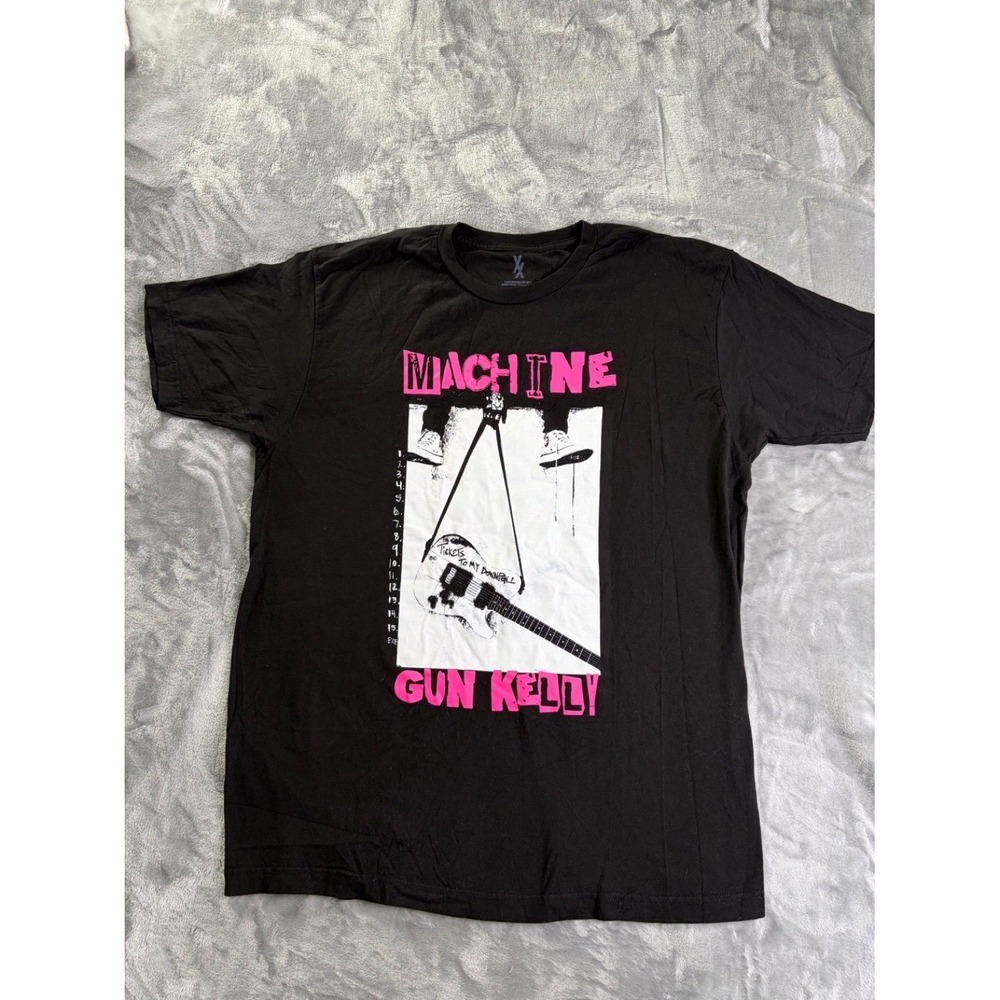 Machine Gun Kelly Tickets to‎ My Downfall Graphic T-Shirt Men's XL Black 2021